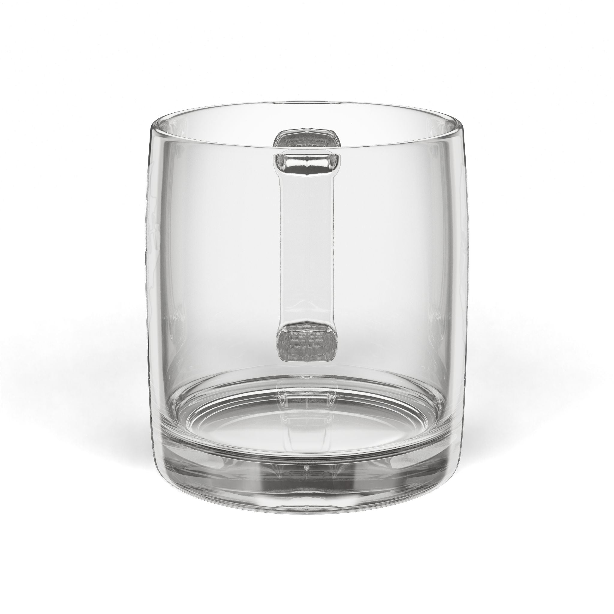 Illinois Engraved Glass Coffee Mug — 'Home' 12.25oz Clear Tea & Coffee Cup - coffee mug by Gadzooks Gifts