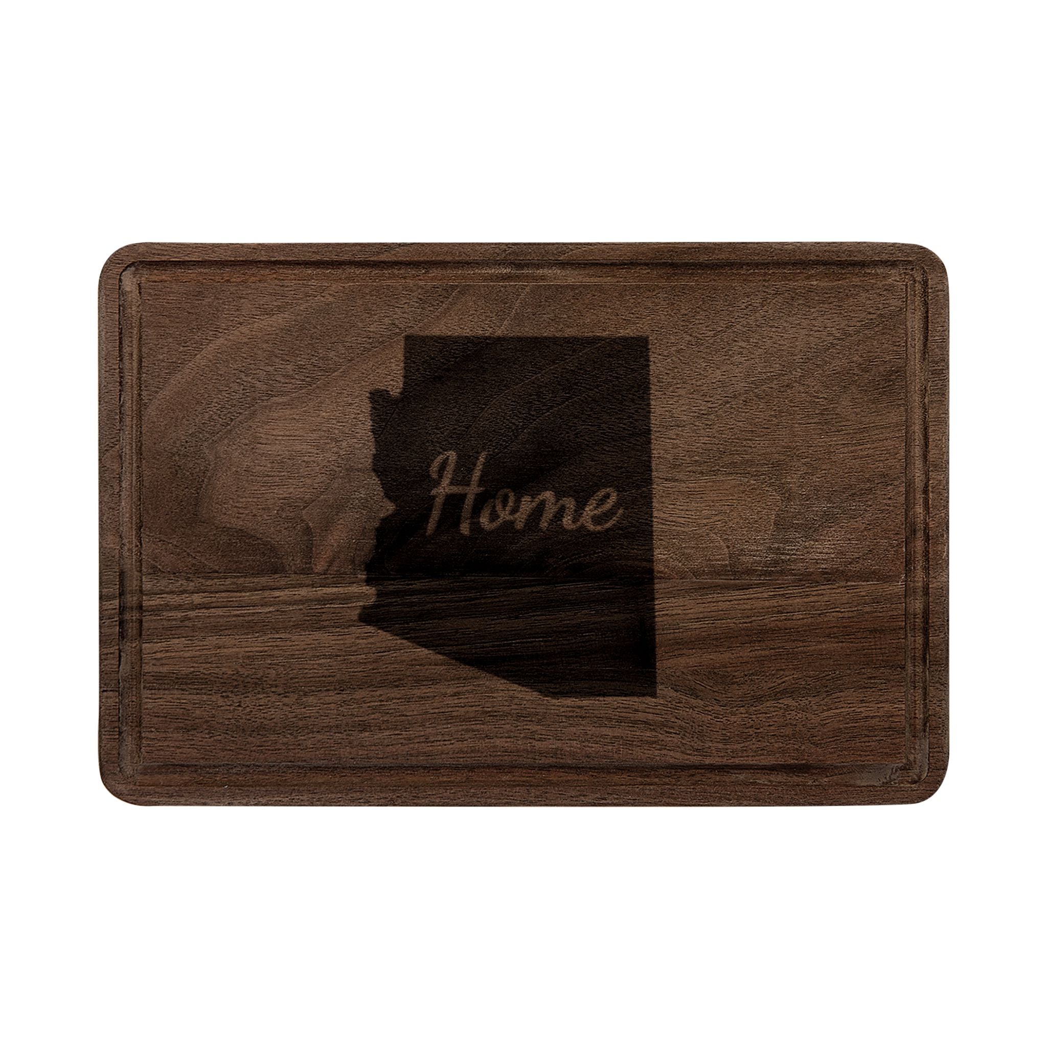 Arizona Home Engraved Wooden Cutting Board - coffee mug by Gadzooks Gifts