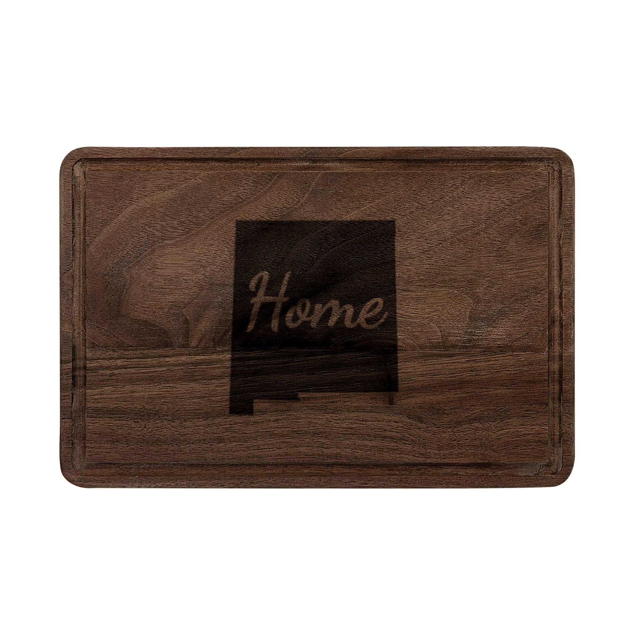 New Mexico Home Engraved Wooden Cutting Board