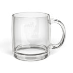 Delaware Engraved Glass Coffee Mug — 'Home' 12.25oz Clear Tea & Coffee Cup - coffee mug by Gadzooks Gifts