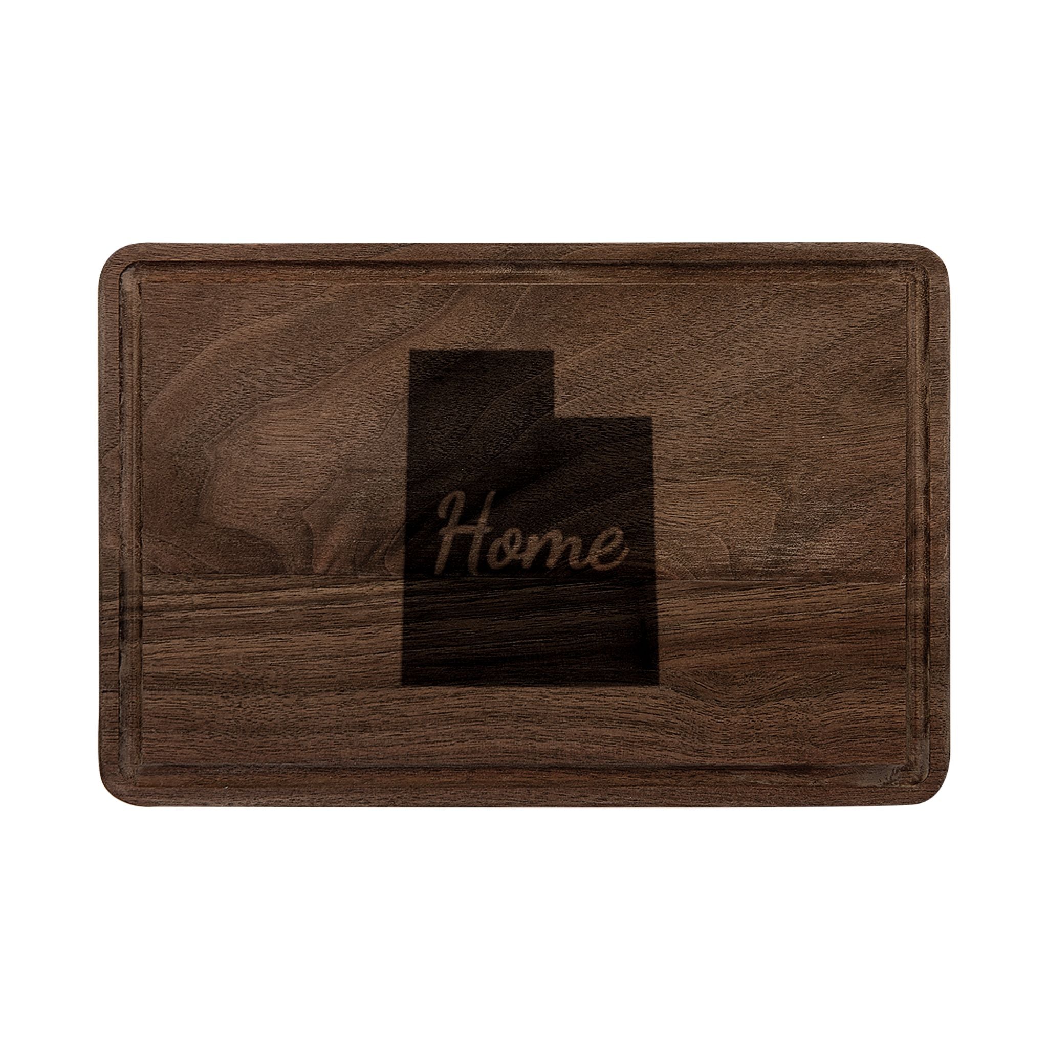 Utah Home Engraved Wooden Cutting Board