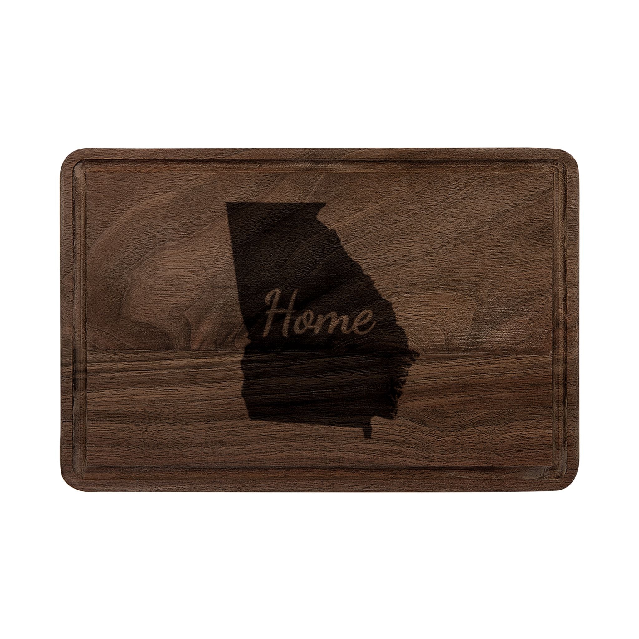 Georgia Home Engraved Wooden Cutting Board