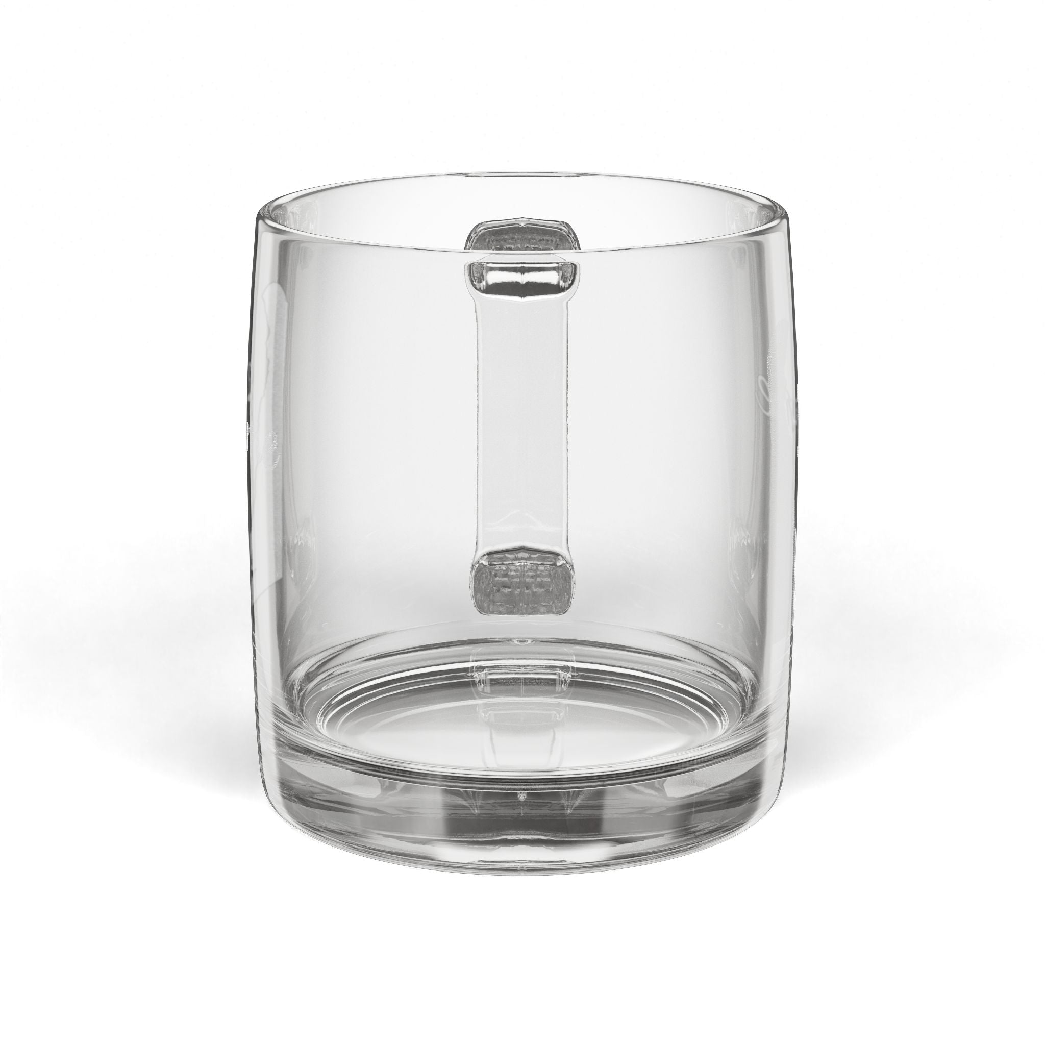 Delaware Engraved Glass Coffee Mug — 'Home' 12.25oz Clear Tea & Coffee Cup - coffee mug by Gadzooks Gifts