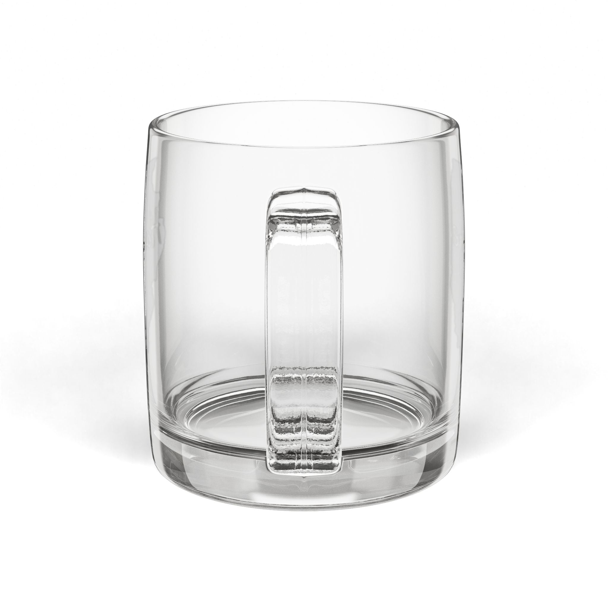 Illinois Engraved Glass Coffee Mug — 'Home' 12.25oz Clear Tea & Coffee Cup - coffee mug by Gadzooks Gifts