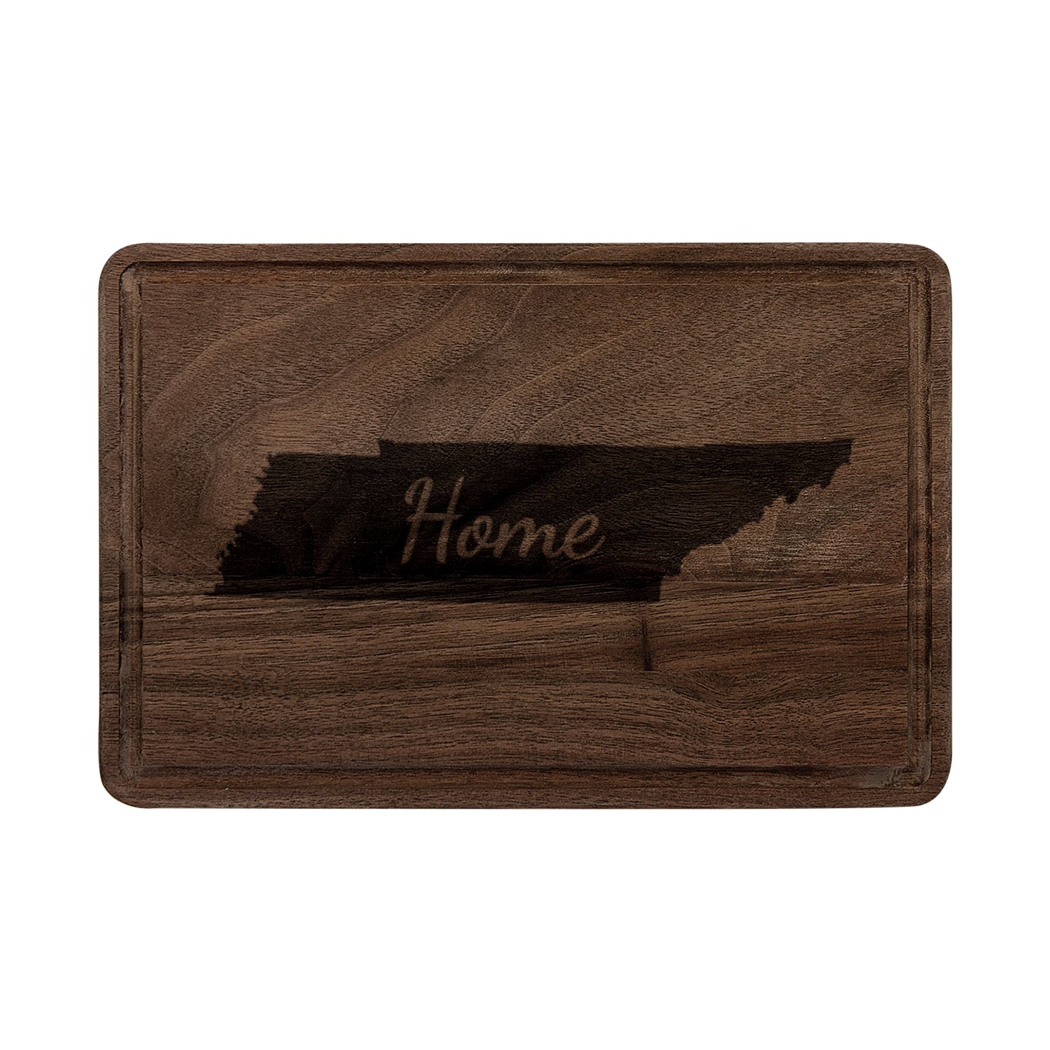 Tennessee Home Engraved Wooden Cutting Board