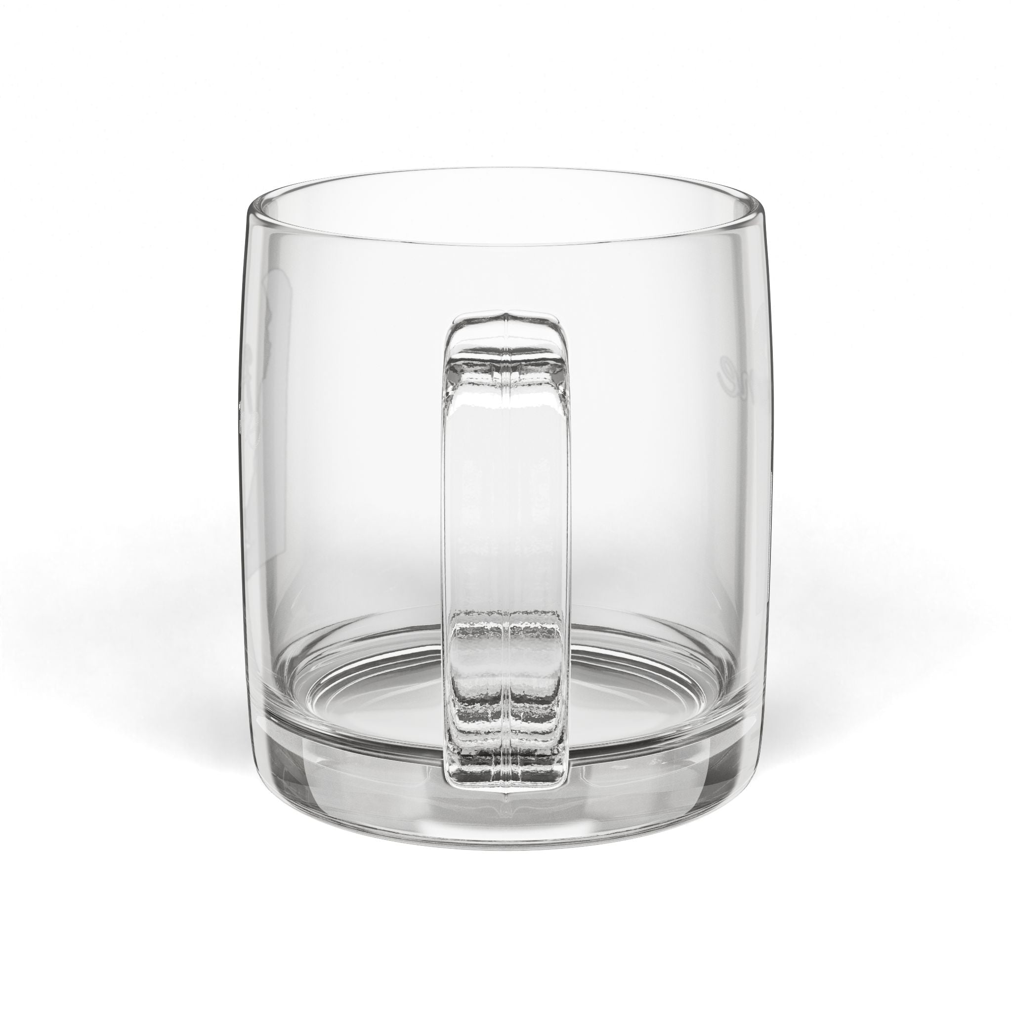 Delaware Engraved Glass Coffee Mug — 'Home' 12.25oz Clear Tea & Coffee Cup - coffee mug by Gadzooks Gifts