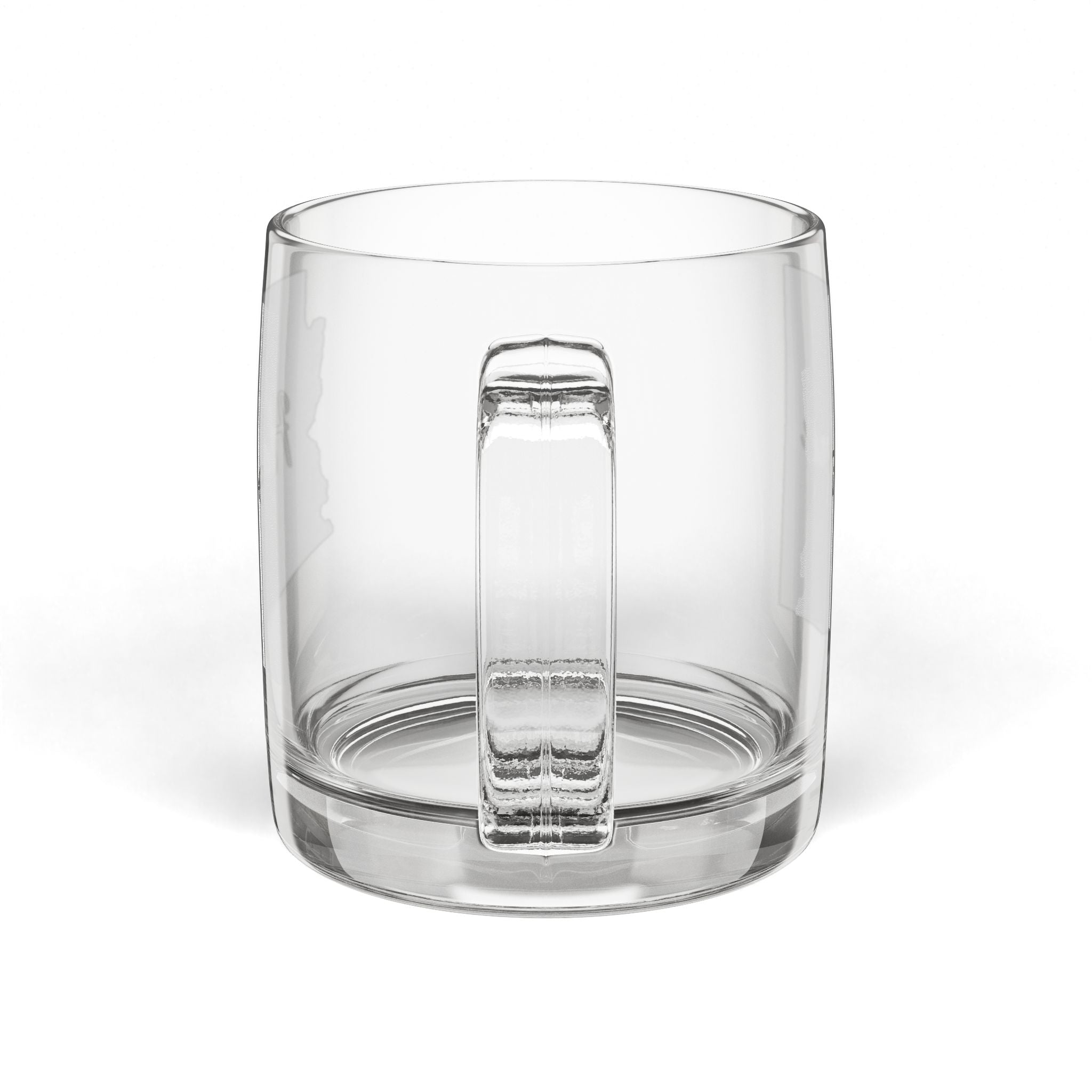 Arizona Engraved Glass Coffee Mug — 'Home' 12.25oz Clear Tea & Coffee Cup - coffee mug by Gadzooks Gifts