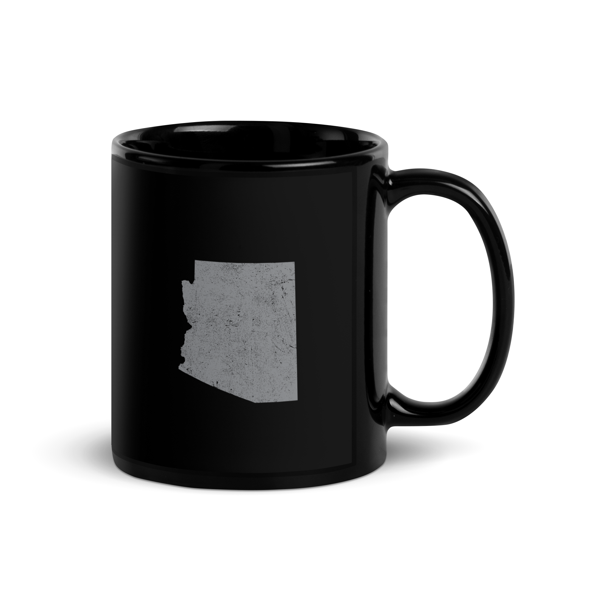Arizona State Black Glossy Ceramic Coffee Mug Grand Canyon State State Pride