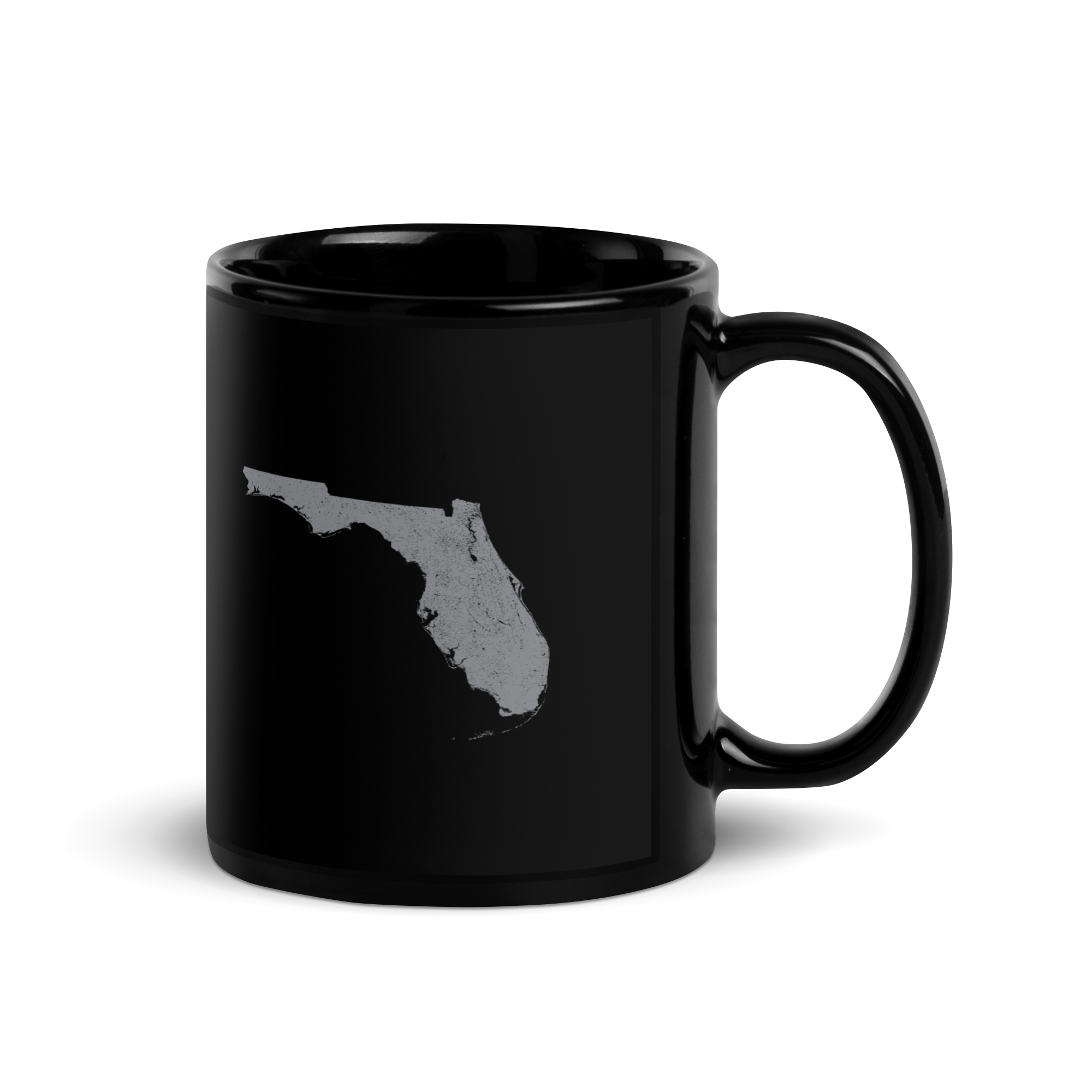 Florida State Black Glossy Ceramic Coffee Mug Sunshine State State Pride