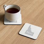Idaho Home Cork-Back Coasters 4-Pack Gem State State Pride Drink Coasters