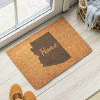 Arizona Home Welcome Doormat State Silhouette Grand Canyon State Door Mat