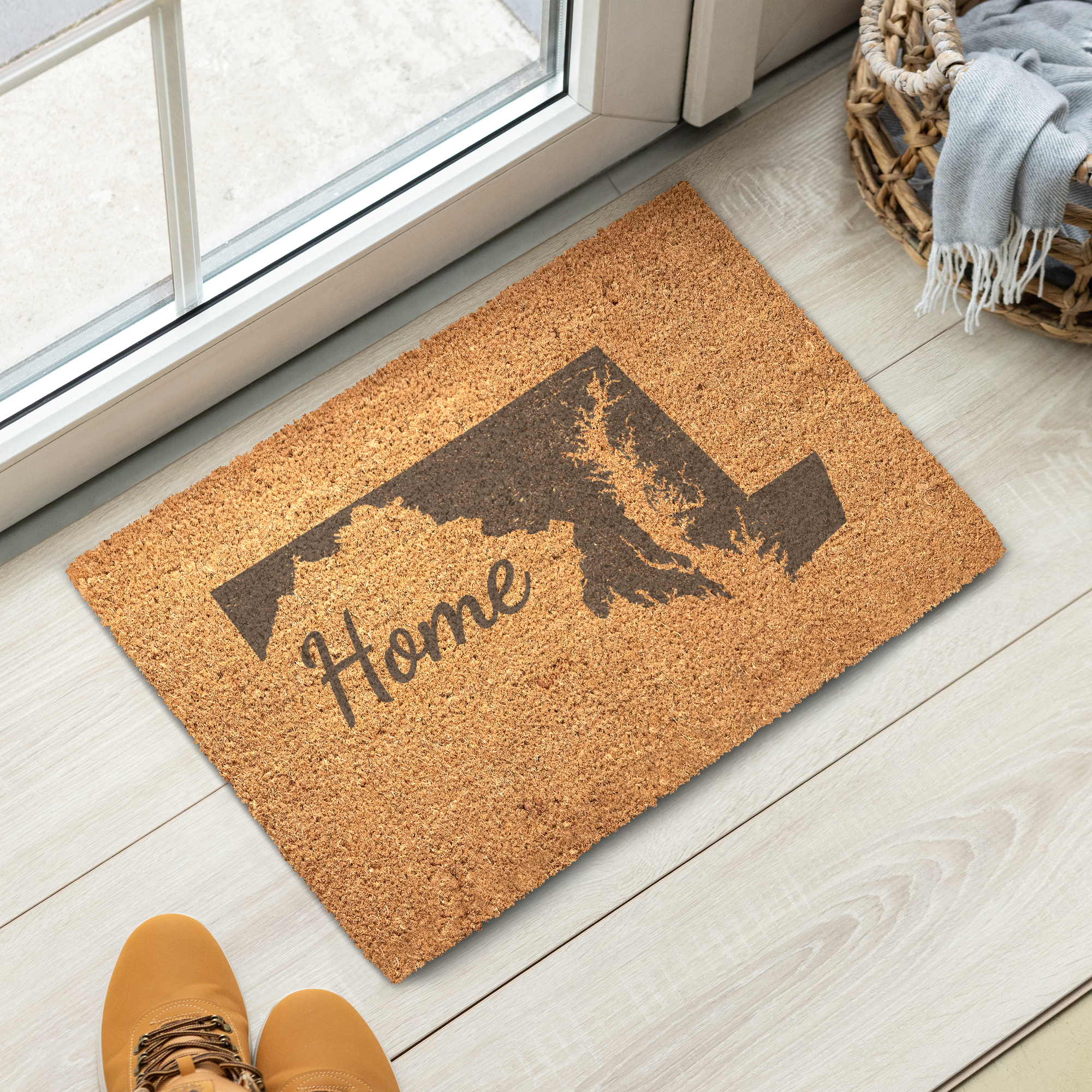 Maryland Home Welcome Doormat State Silhouette Old Line State Door Mat
