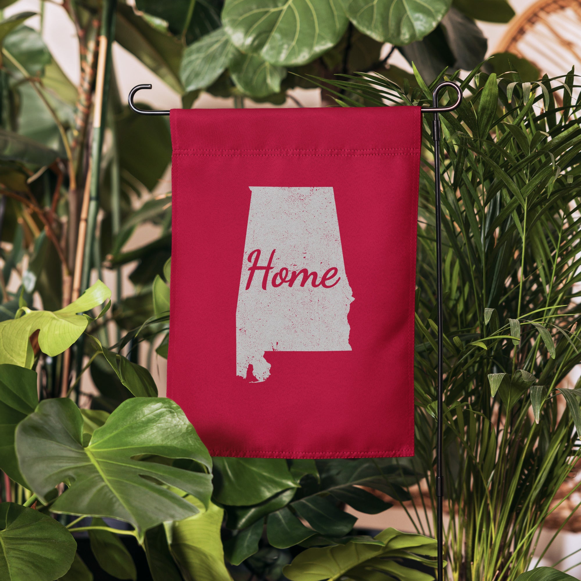 Alabama Home State Garden Flag 12x17 Inch Polyester Outdoor Decor Heart of Dixie Pride