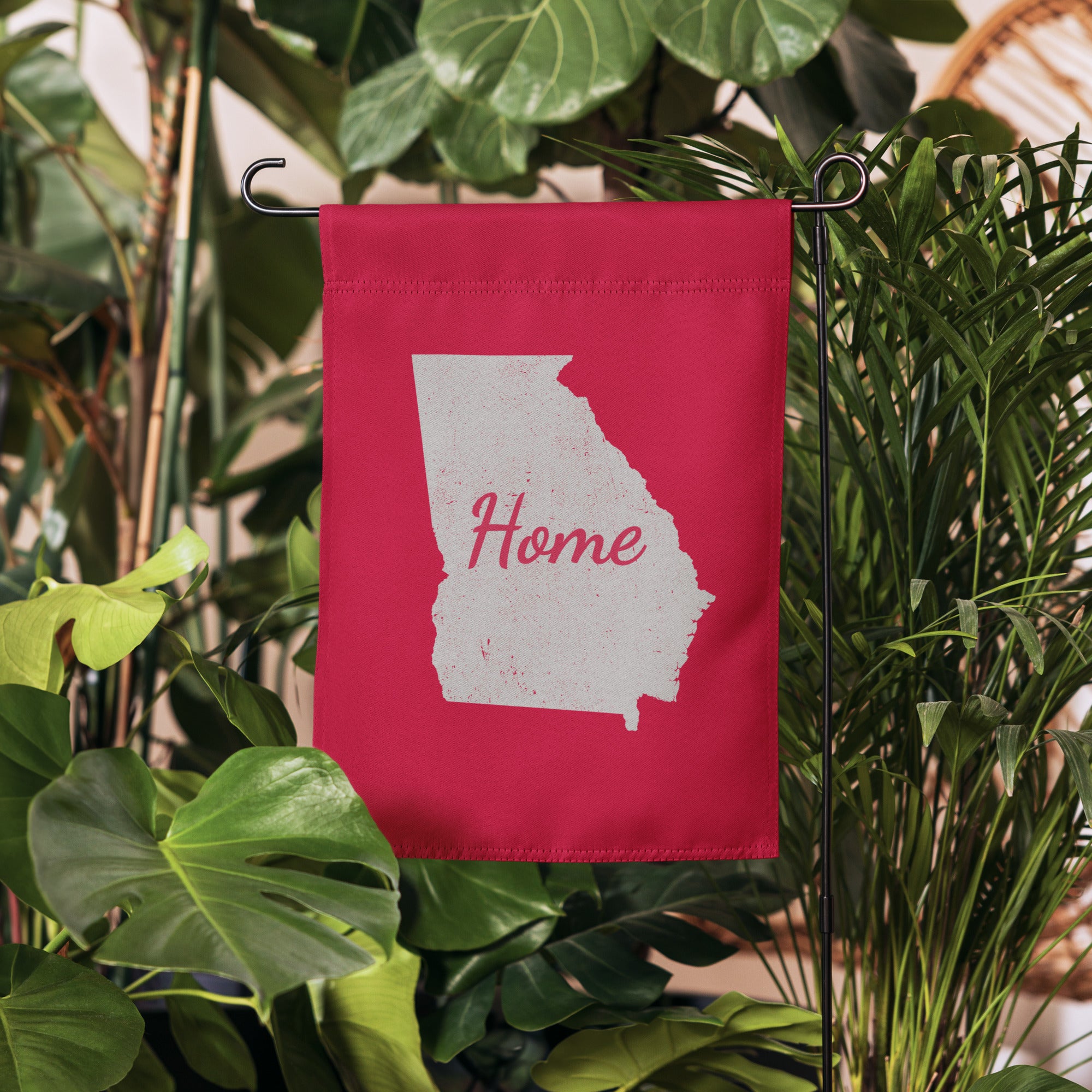Georgia Home State Garden Flag 12x17 Inch Polyester Outdoor Decor Peach State Pride