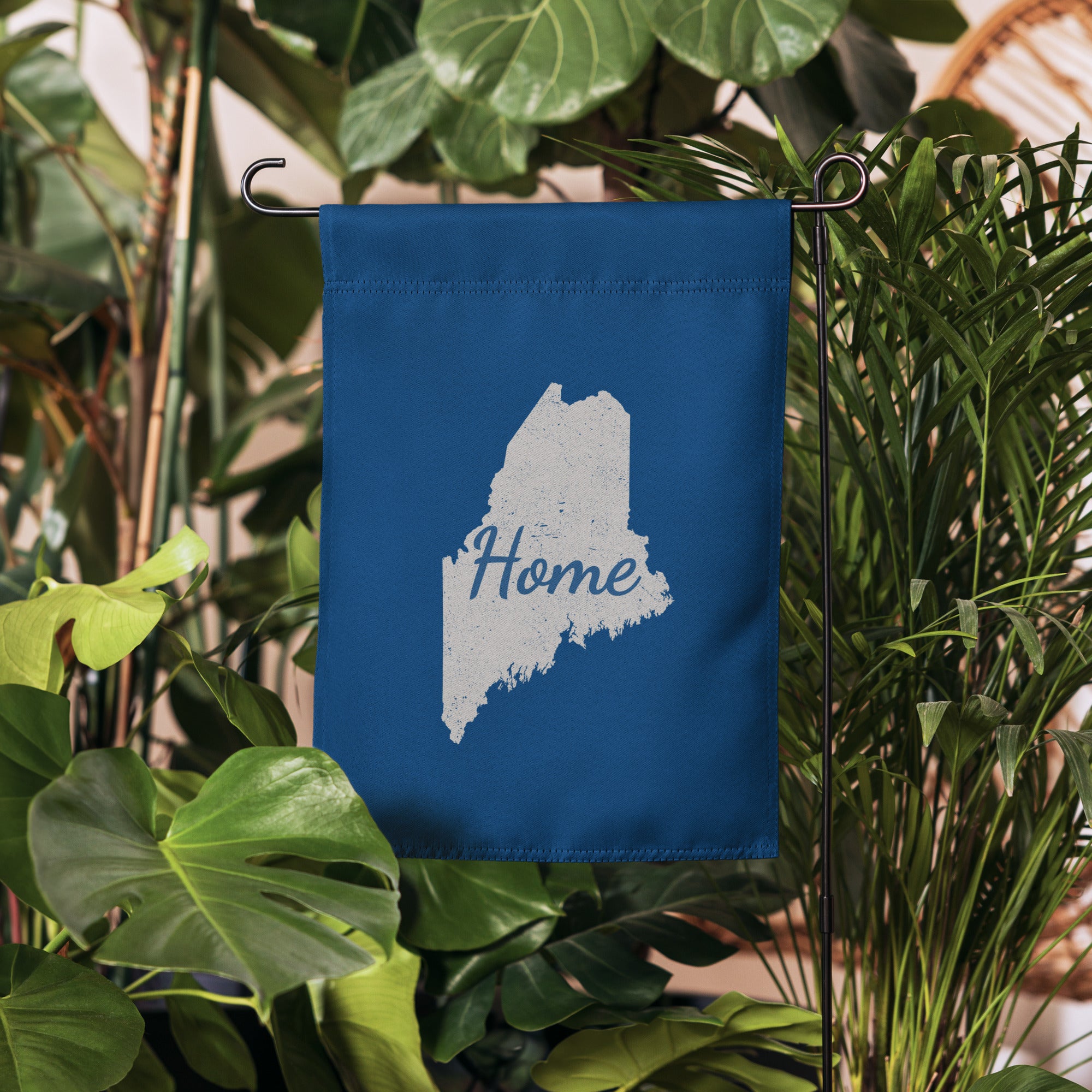 Maine Home State Garden Flag 12x17 Inch Polyester Outdoor Decor Pine Tree State Pride