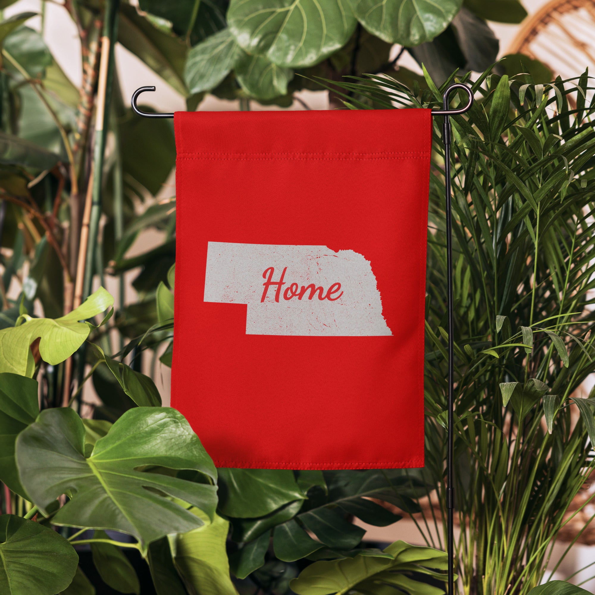 Nebraska Home State Garden Flag 12x17 Inch Polyester Outdoor Decor Cornhusker State Pride