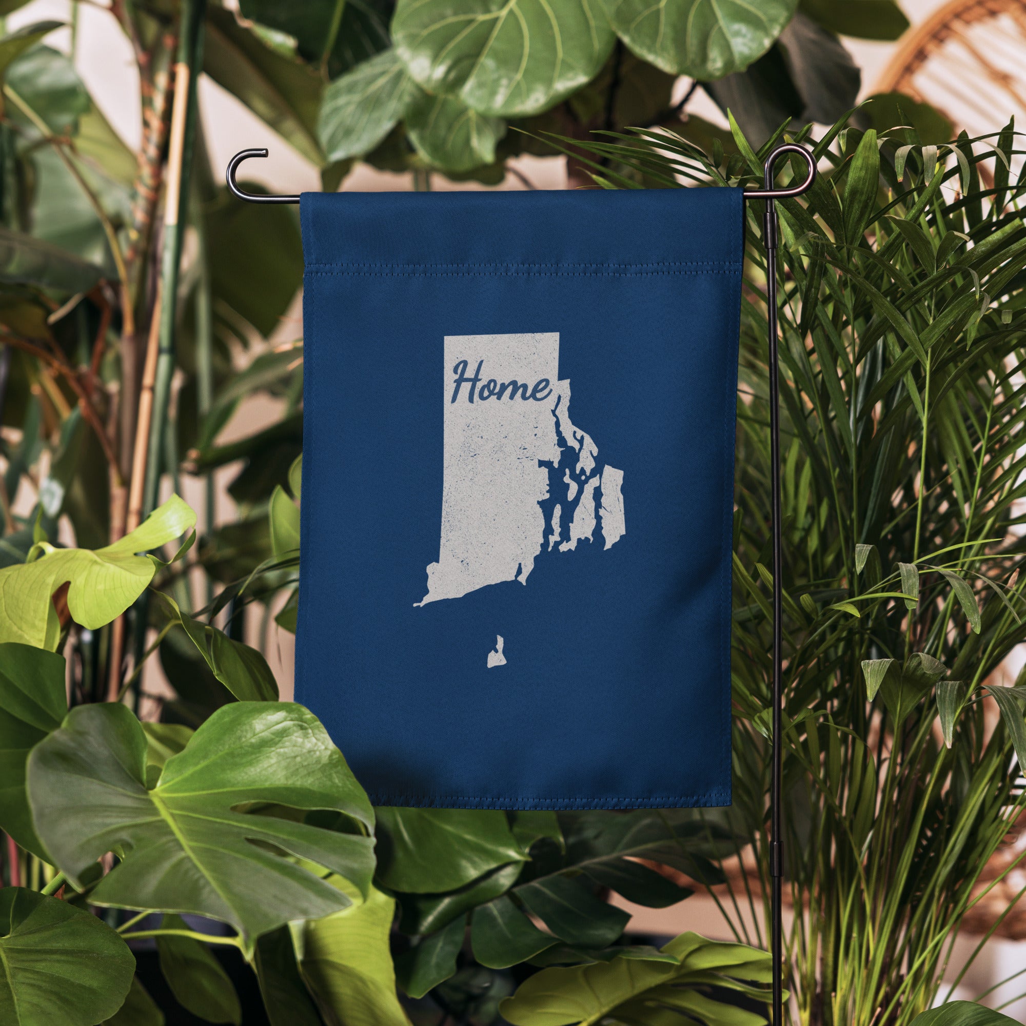 Rhode Island Home State Garden Flag 12x17 Inch Polyester Outdoor Decor Ocean State Pride