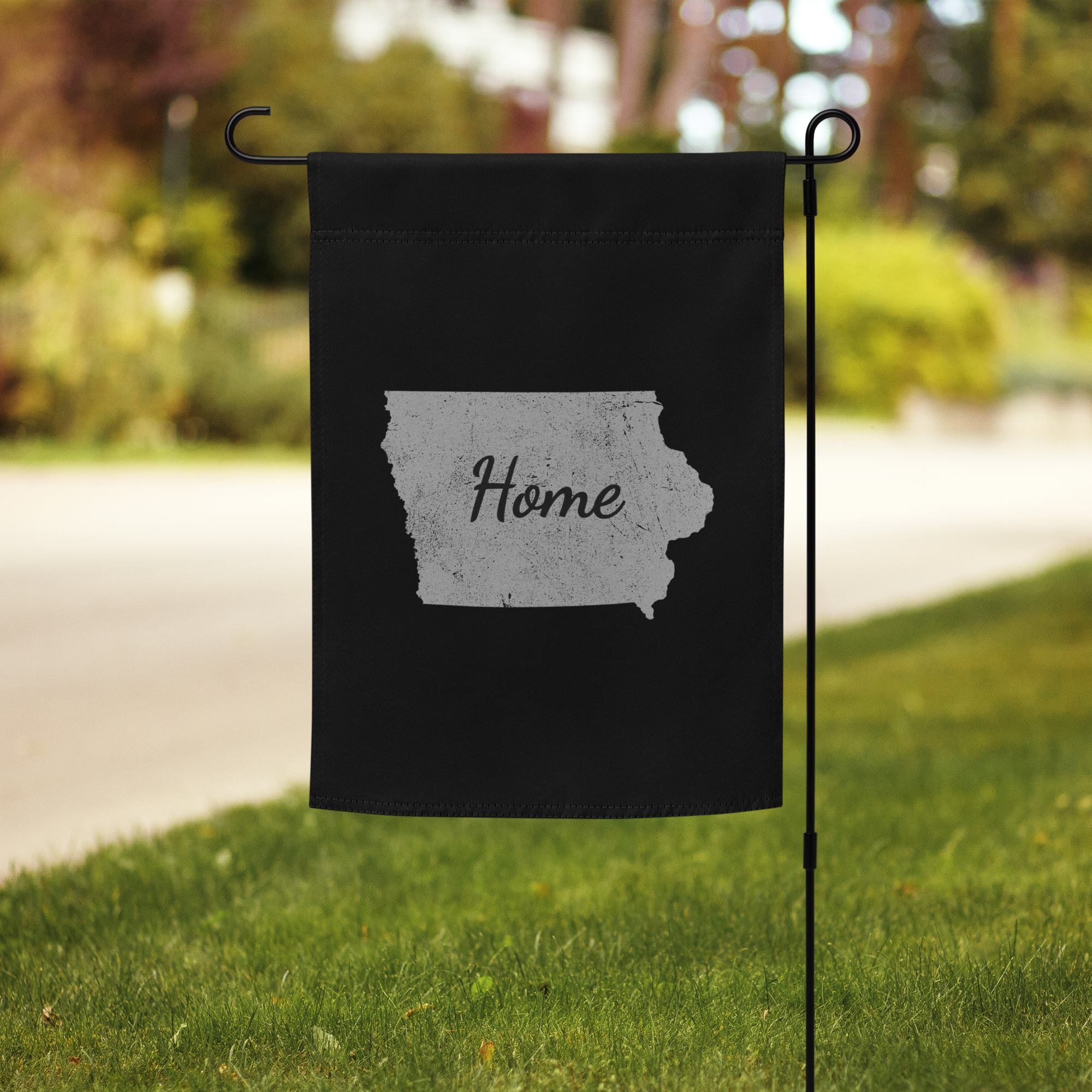 Iowa Home State Garden Flag 12x17 Inch Polyester Outdoor Decor Hawkeye State Pride