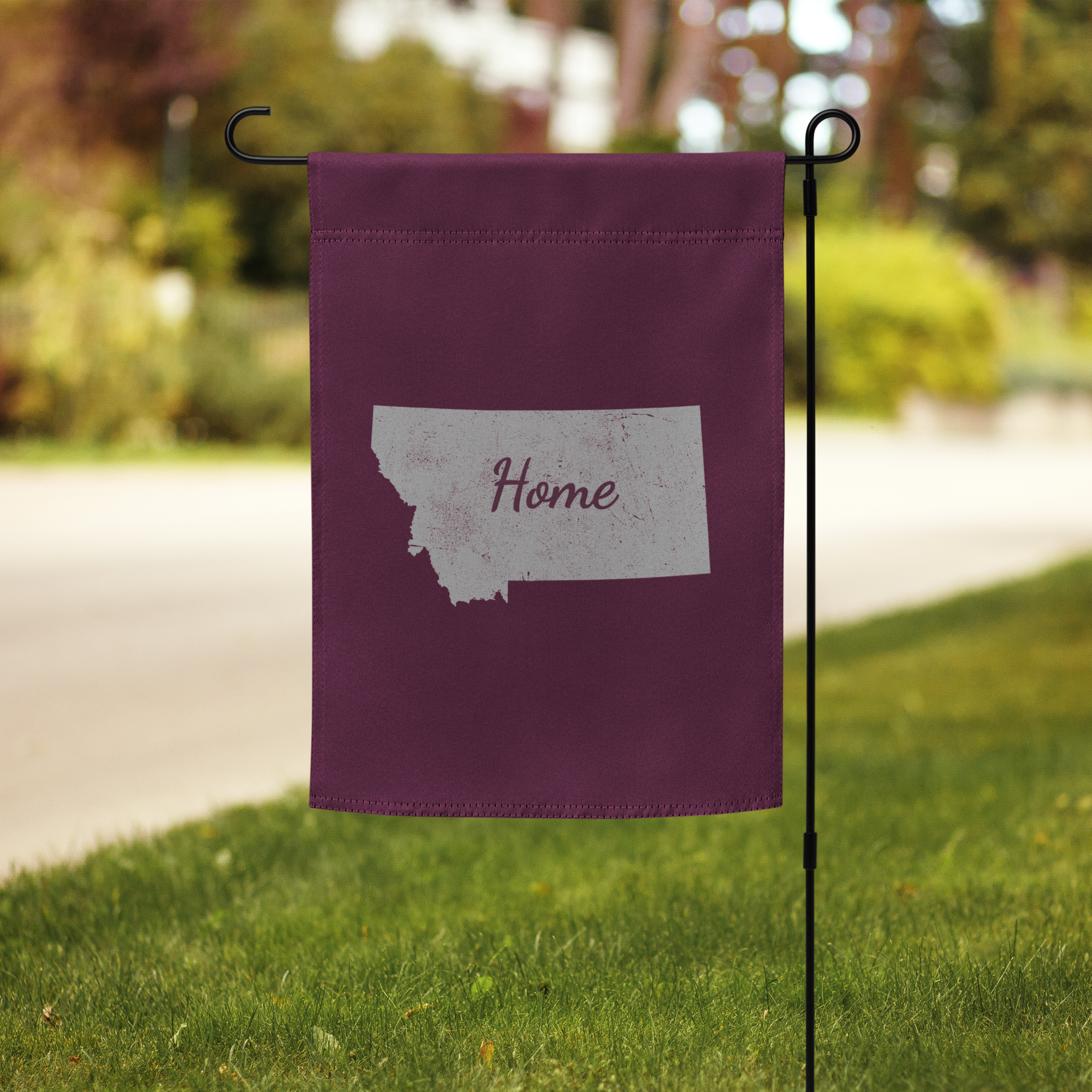 Montana Home State Garden Flag 12x17 Inch Polyester Outdoor Decor Treasure State Pride