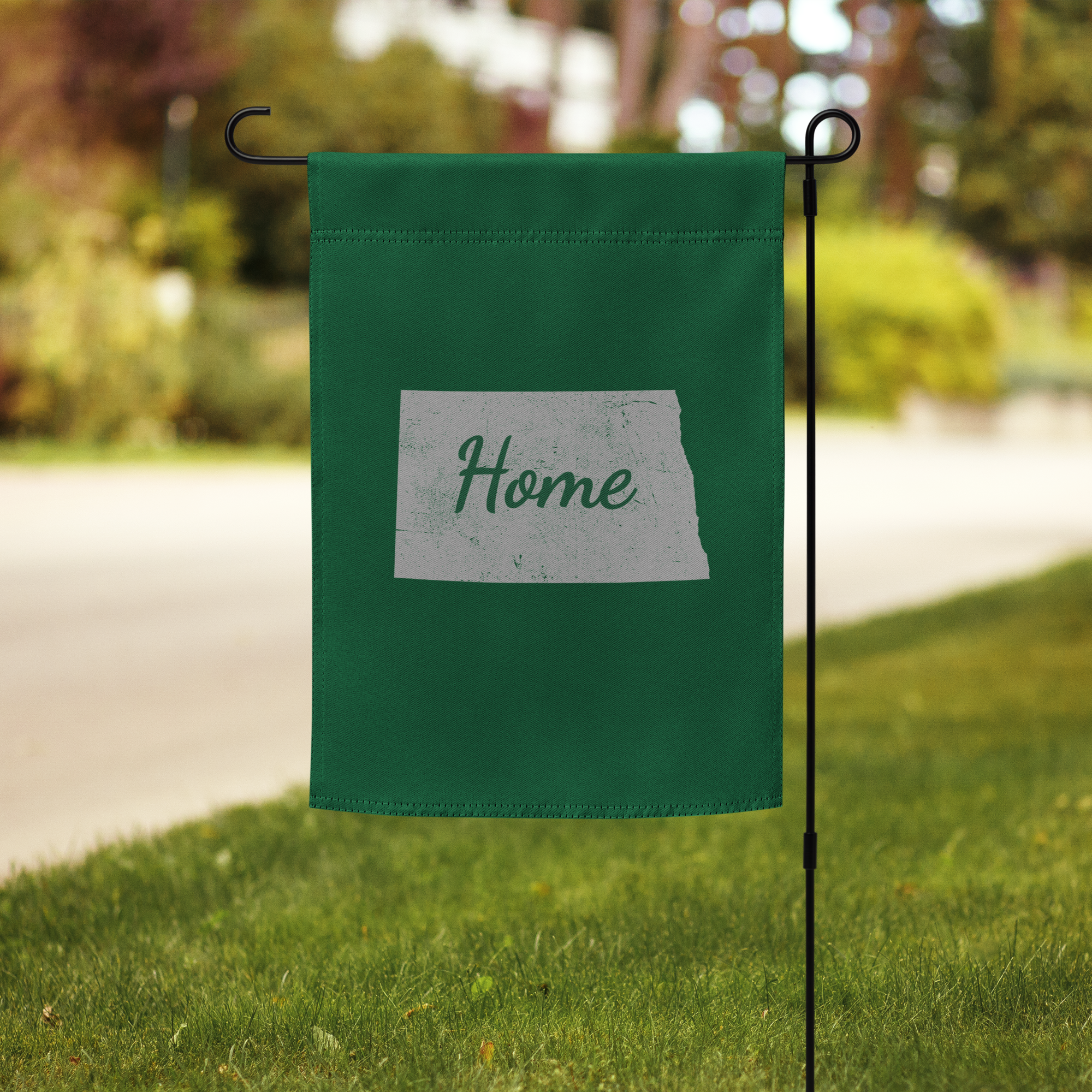 North Dakota Home State Garden Flag 12x17 Inch Polyester Outdoor Decor Peace Garden State Pride