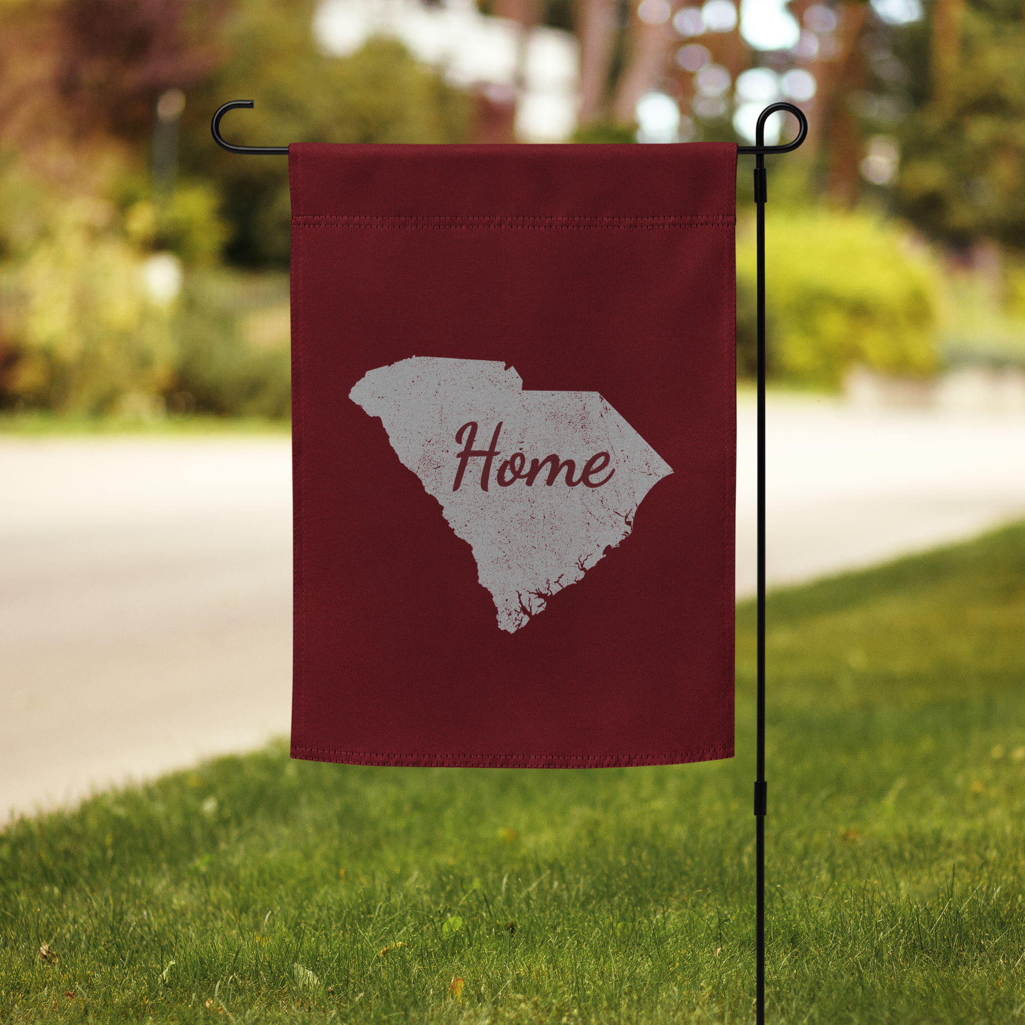 South Carolina Home State Garden Flag 12x17 Inch Polyester Outdoor Decor Palmetto State Pride