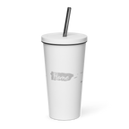 Puerto Rico Home Insulated Tumbler with Straw Island of Enchantment State Pride Drinkware