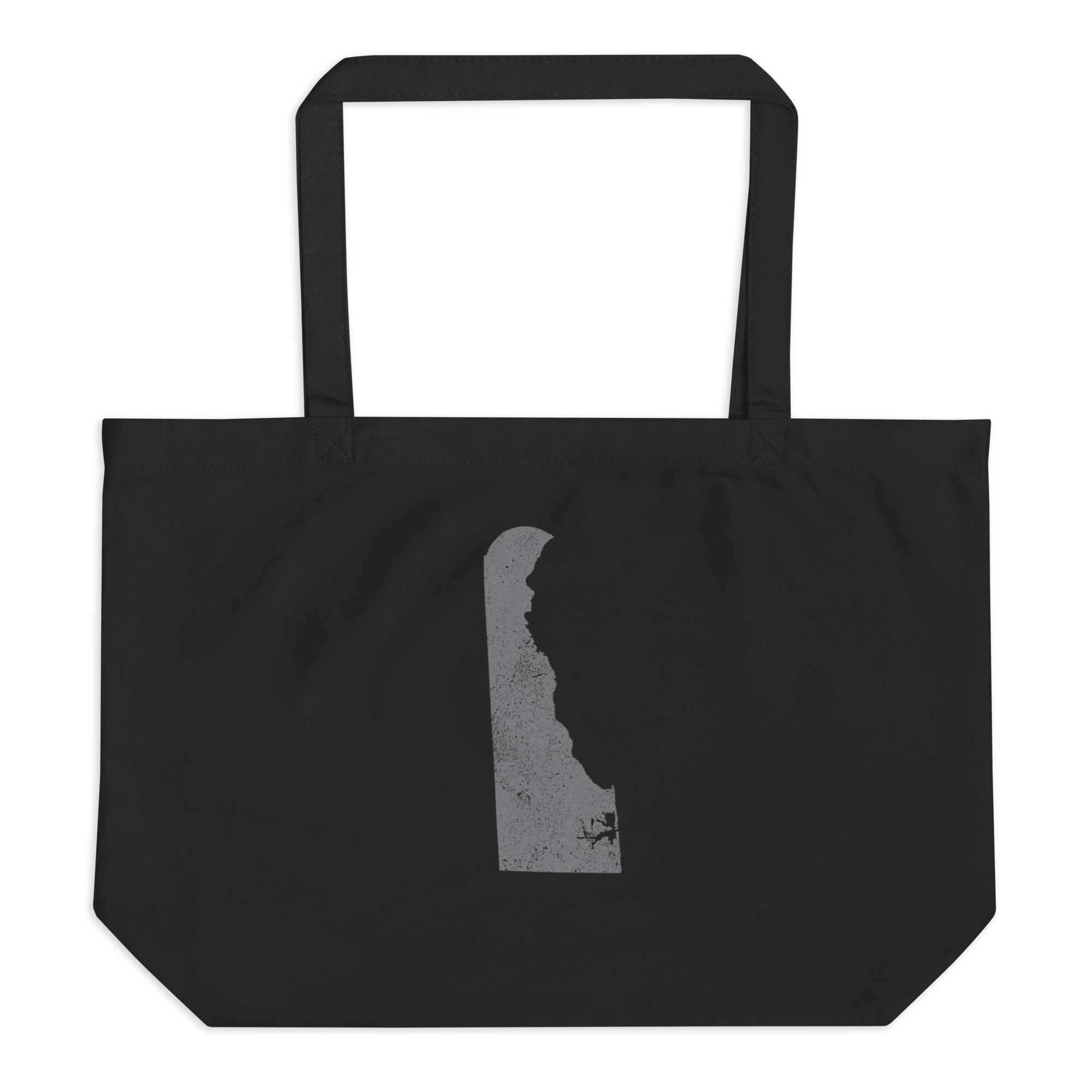 Delaware Large Organic Tote Bag First State State Pride Reusable Shopping Bag