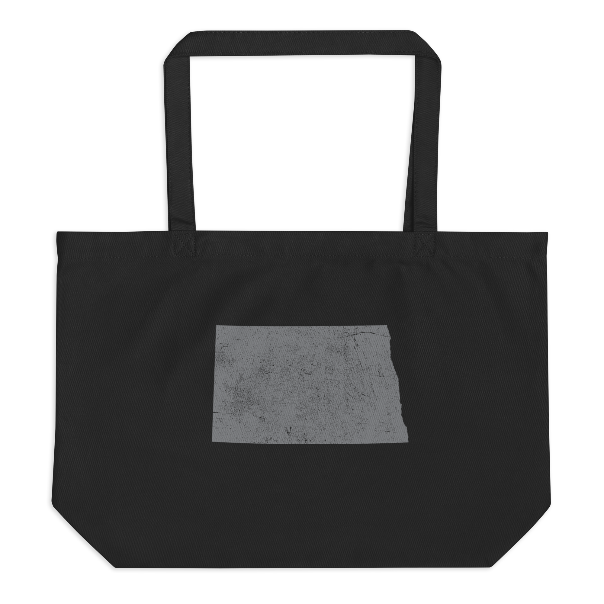 North Dakota Large Organic Tote Bag Peace Garden State State Pride Reusable Shopping Bag