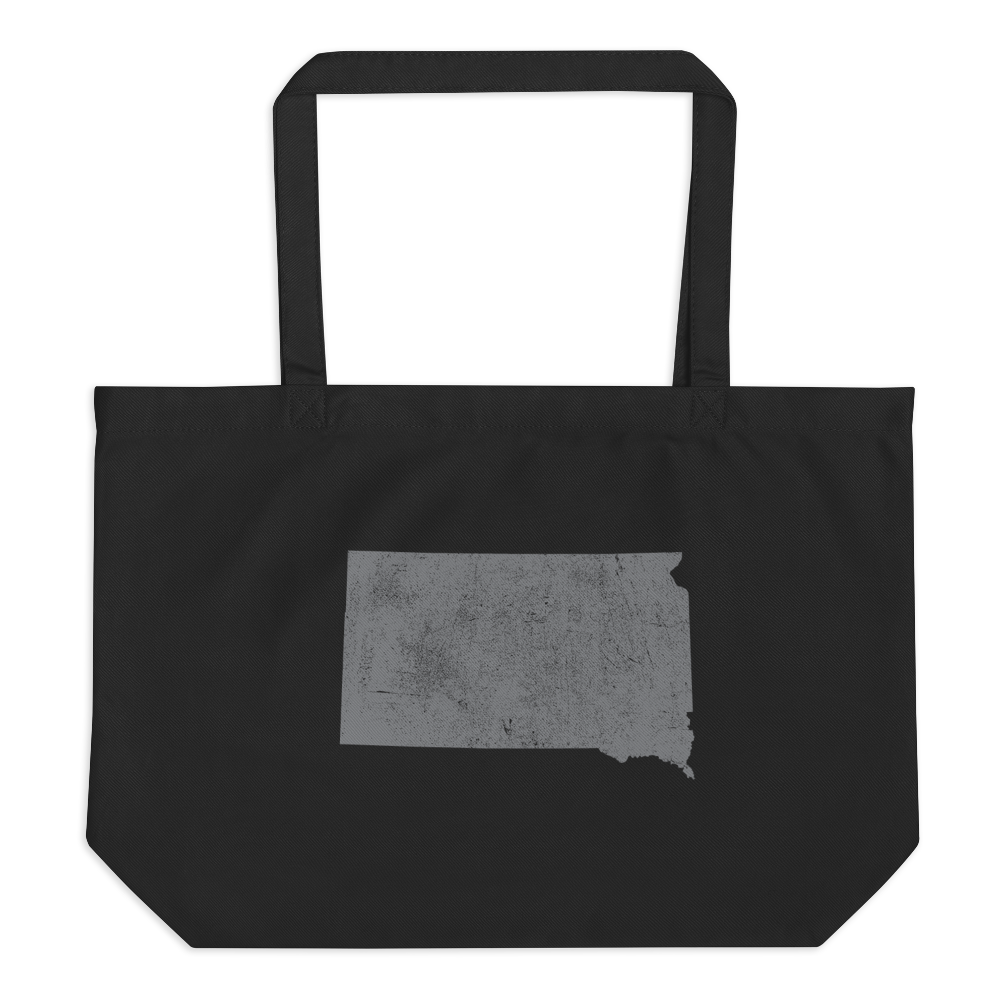 South Dakota Large Organic Tote Bag Mount Rushmore State State Pride Reusable Shopping Bag