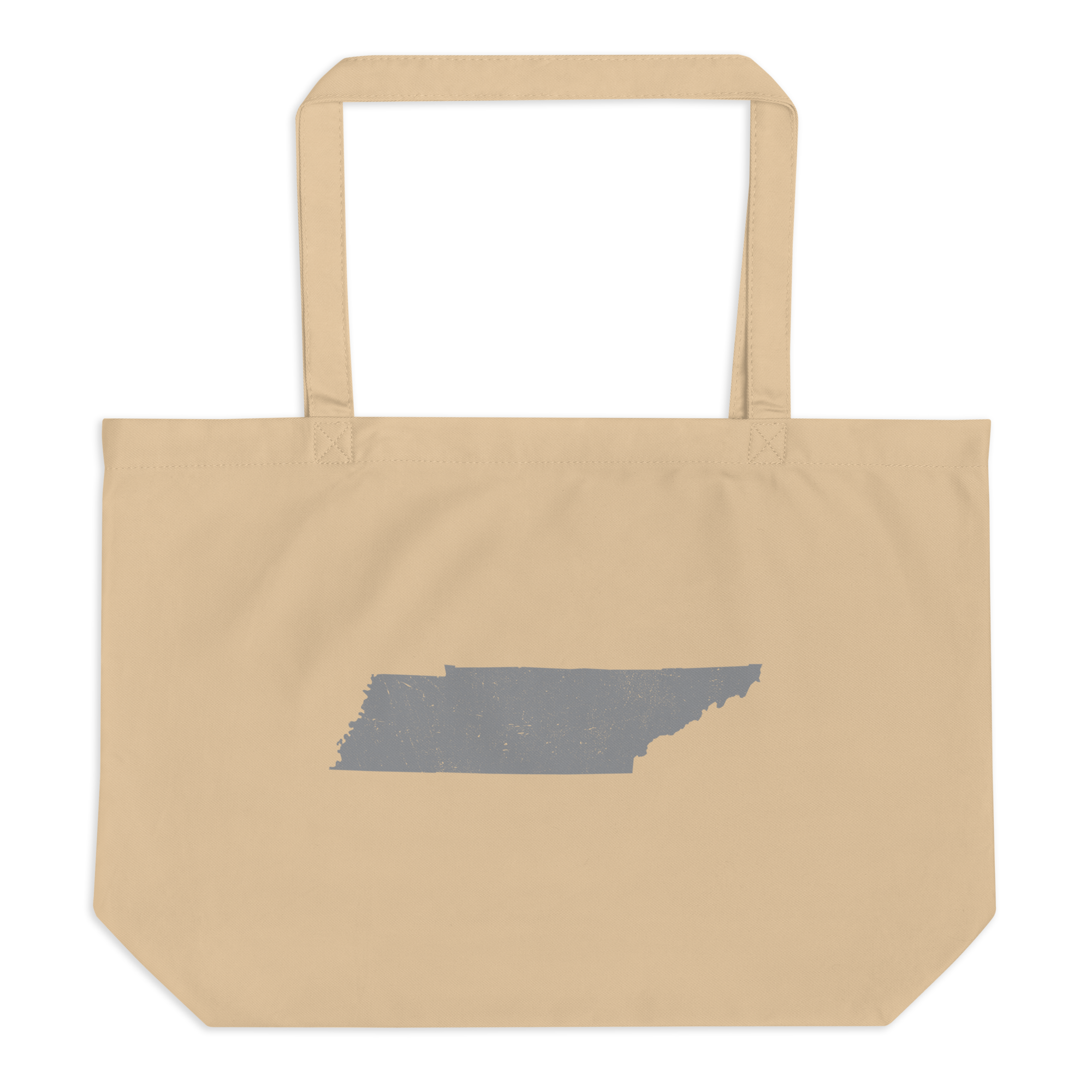 Tennessee Large Organic Tote Bag Volunteer State State Pride Reusable Shopping Bag