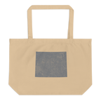 Wyoming Large Organic Tote Bag Cowboy State State Pride Reusable Shopping Bag