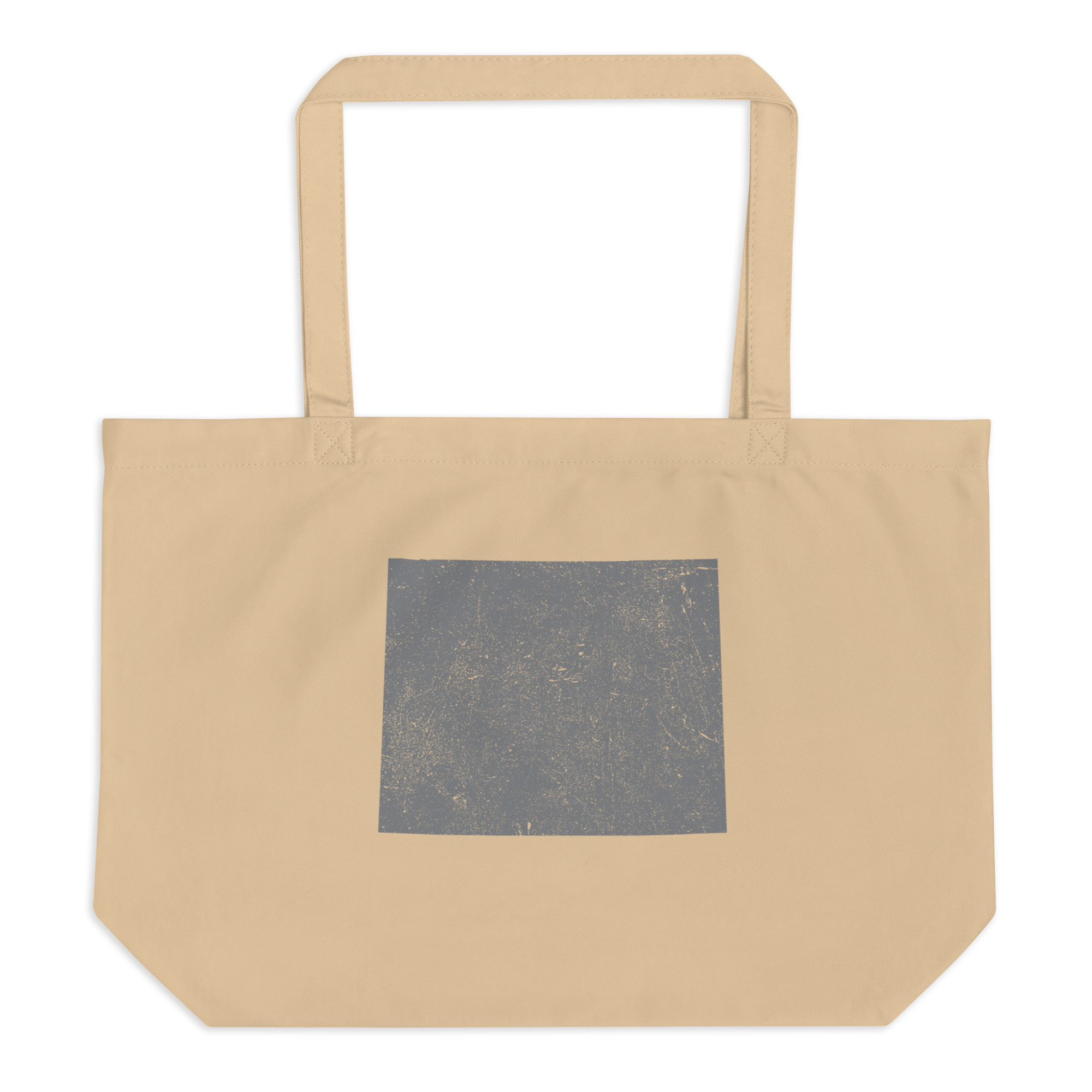 Wyoming Large Organic Tote Bag Cowboy State State Pride Reusable Shopping Bag