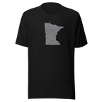 Minnesota State Distressed Design Unisex T-Shirt Bella Canvas North Star State Tee
