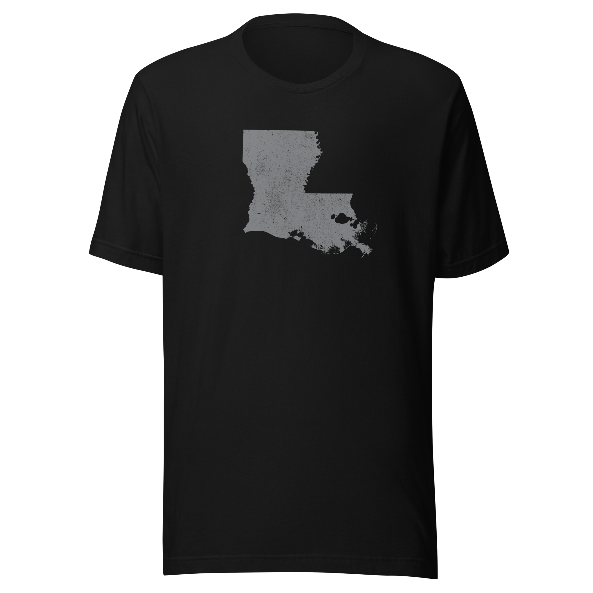 Louisiana State Distressed Design Unisex T-Shirt Bella Canvas Pelican State Tee