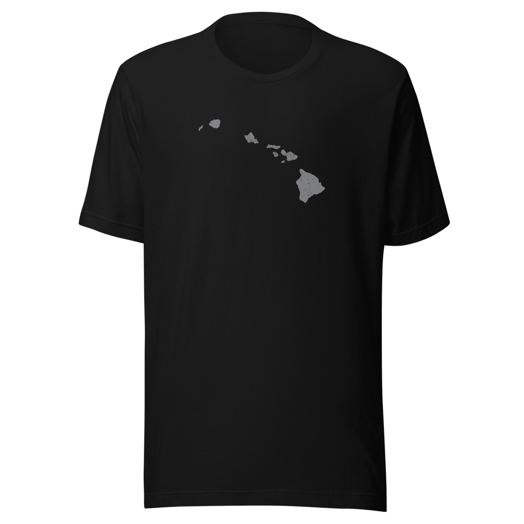 Hawaii State Distressed Design Unisex T-Shirt Bella Canvas Aloha State Tee