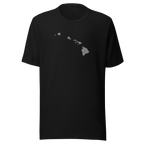 Hawaii State Distressed Design Unisex T-Shirt Bella Canvas Aloha State Tee