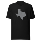 Texas State Distressed Design Unisex T-Shirt Bella Canvas Lone Star State Tee