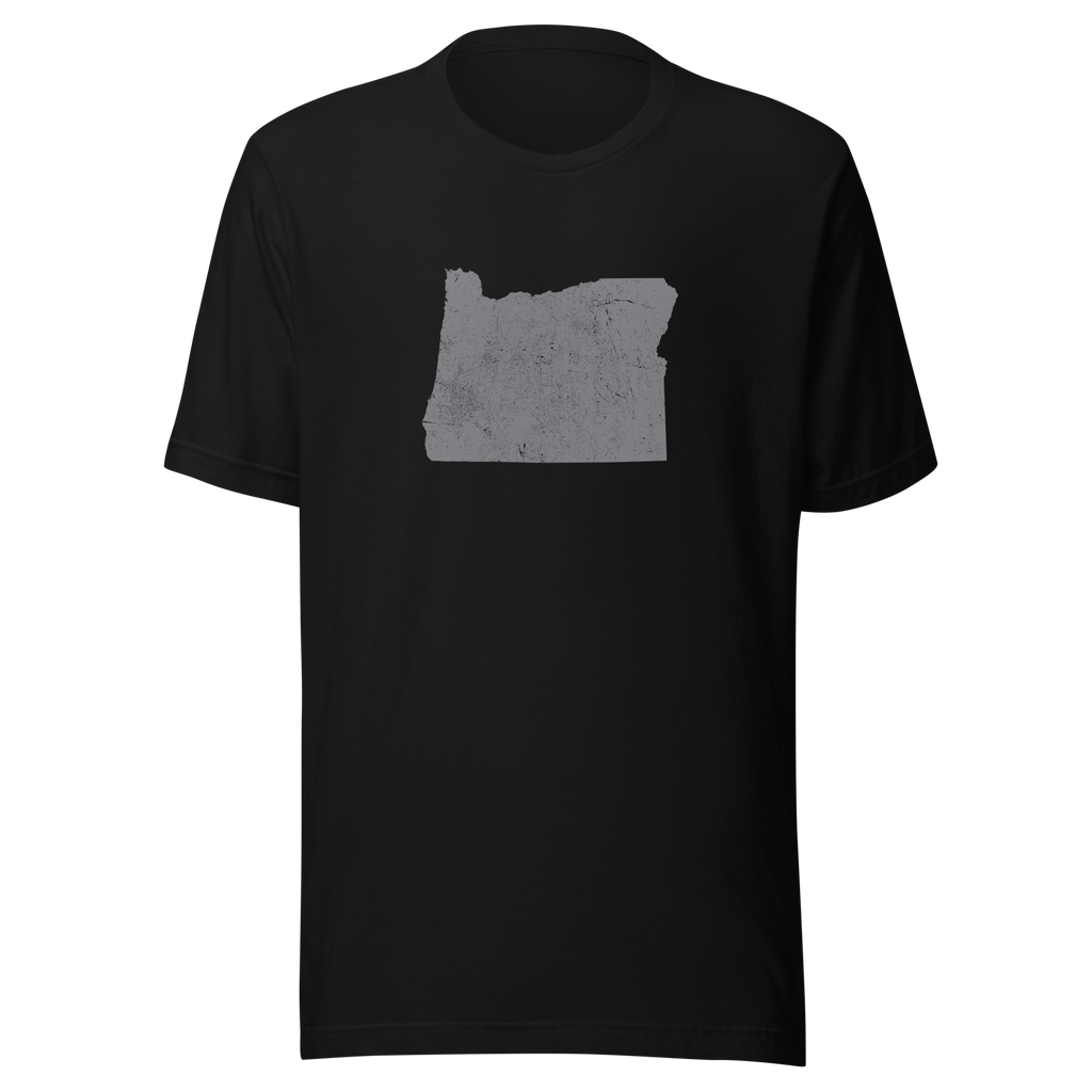 Oregon State Distressed Design Unisex T-Shirt Bella Canvas Beaver State Tee