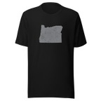 Oregon State Distressed Design Unisex T-Shirt Bella Canvas Beaver State Tee
