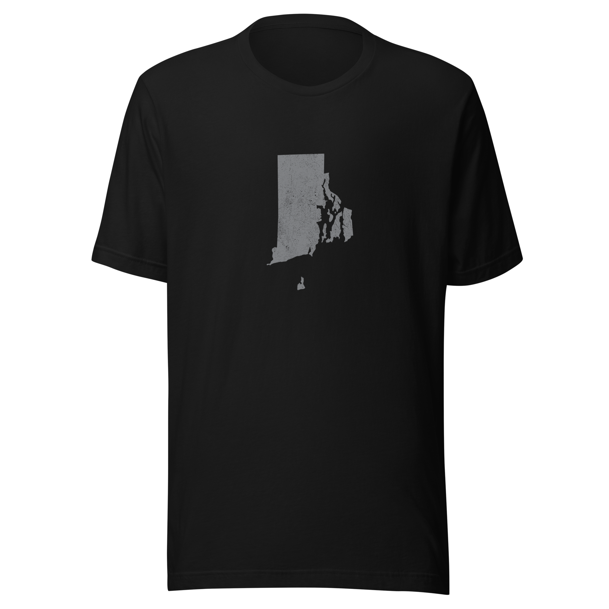 Rhode Island State Distressed Design Unisex T-Shirt Bella Canvas Ocean State Tee
