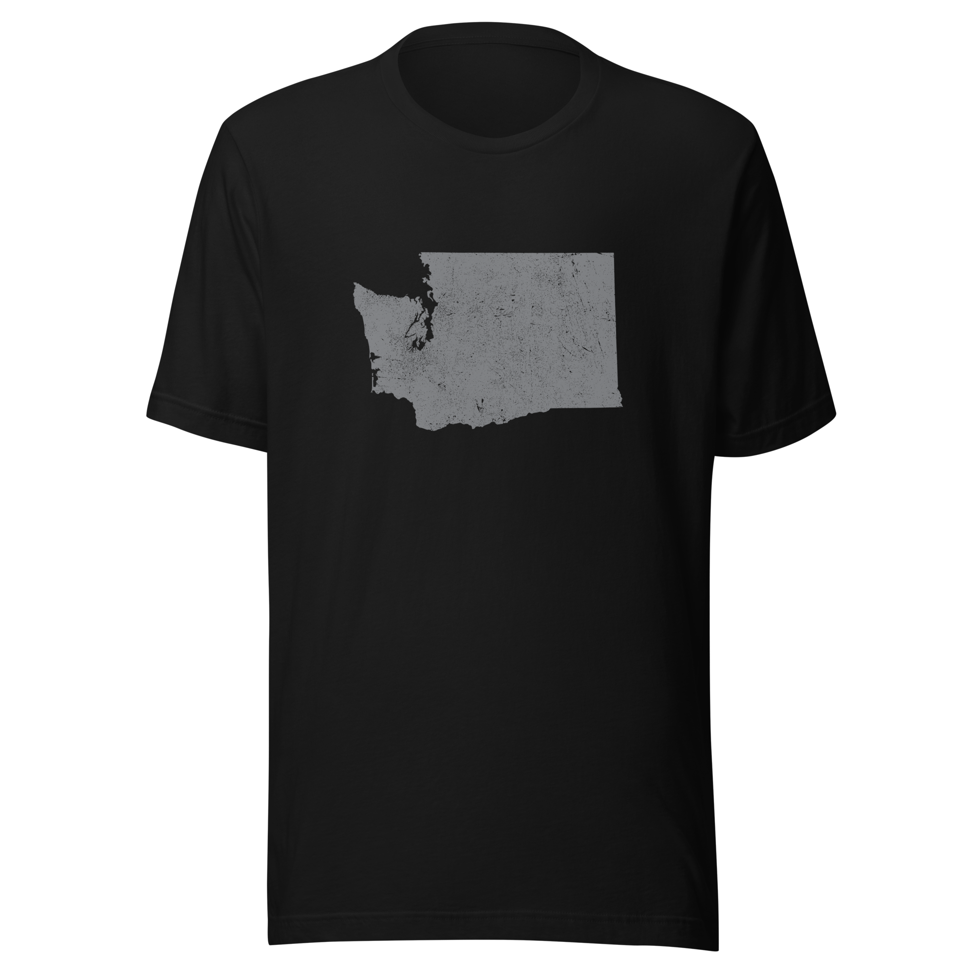 Washington State Distressed Design Unisex T-Shirt Bella Canvas Evergreen State Tee