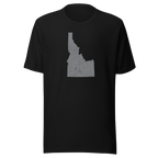 Idaho State Distressed Design Unisex T-Shirt Bella Canvas Gem State Tee