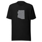 Arizona State Distressed Design Unisex T-Shirt Bella Canvas Grand Canyon State Tee