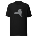 New York State Distressed Design Unisex T-Shirt Bella Canvas Empire State Tee
