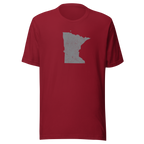Minnesota State Distressed Design Unisex T-Shirt Bella Canvas North Star State Tee