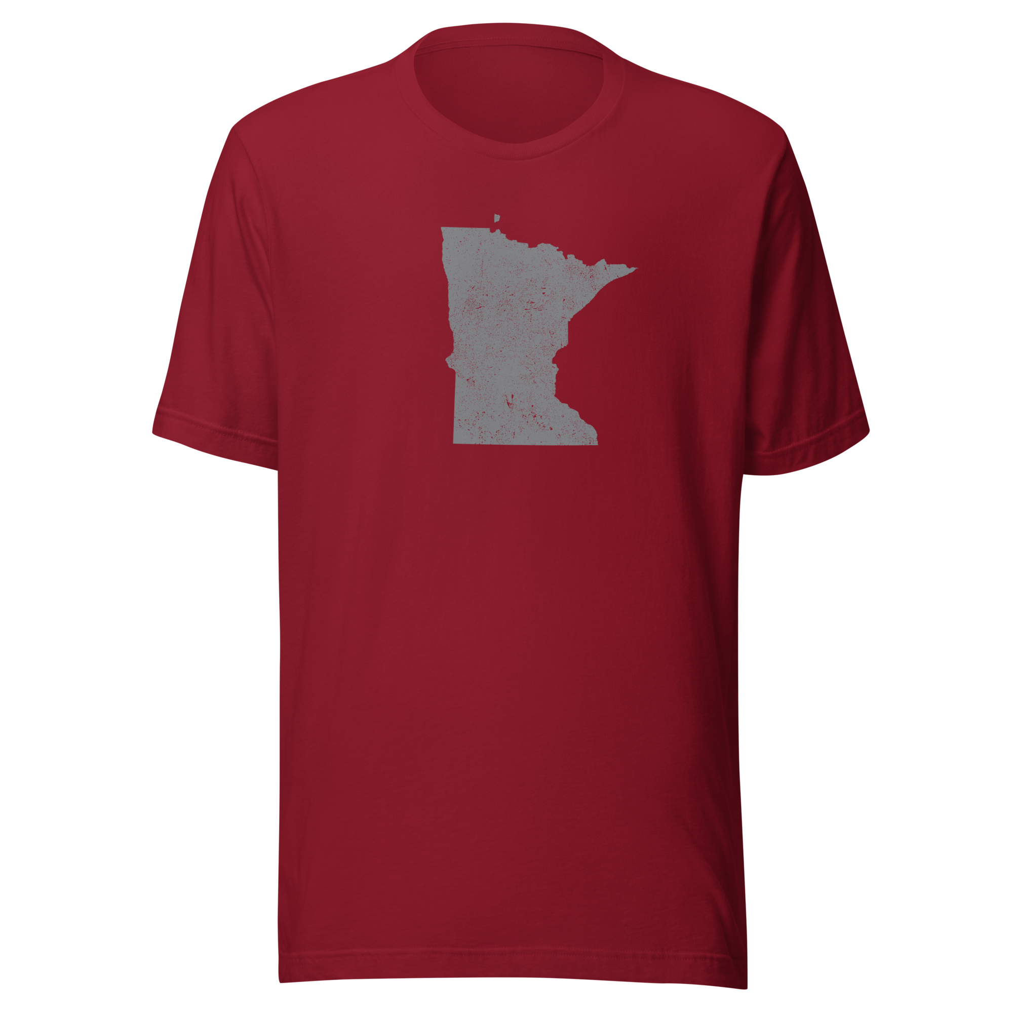 Minnesota State Distressed Design Unisex T-Shirt Bella Canvas North Star State Tee