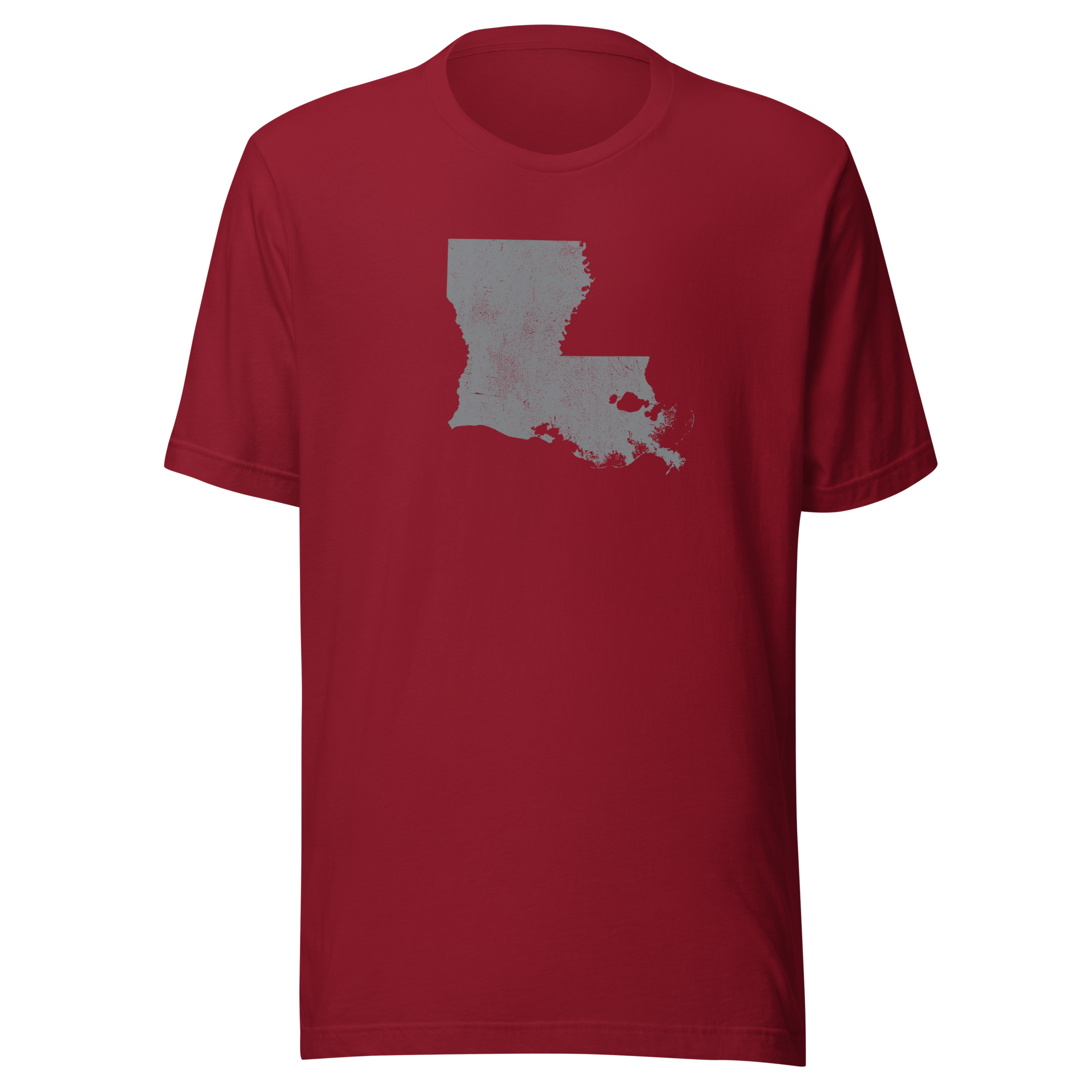 Louisiana State Distressed Design Unisex T-Shirt Bella Canvas Pelican State Tee