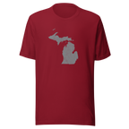 Michigan State Distressed Design Unisex T-Shirt Bella Canvas Great Lakes State Tee