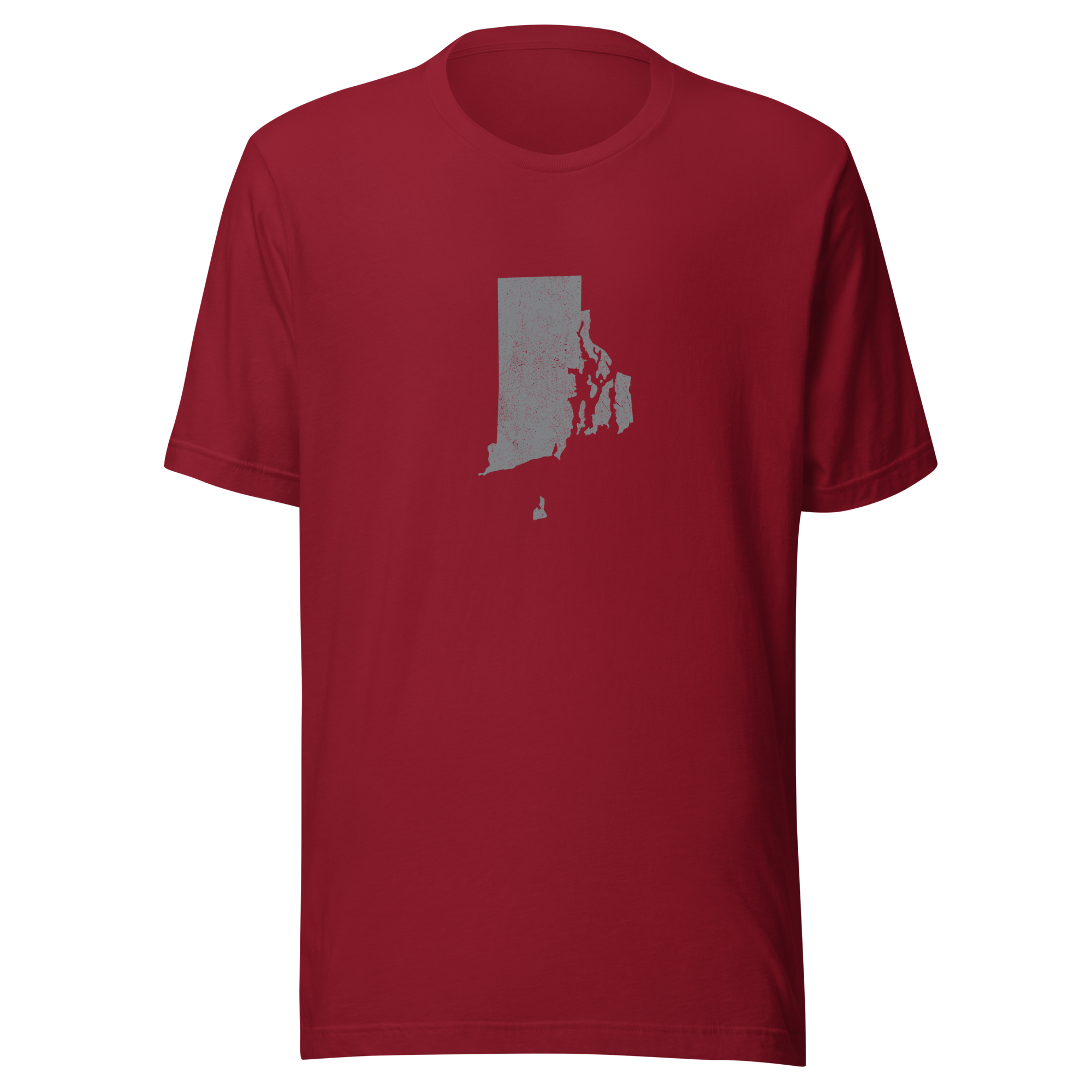 Rhode Island State Distressed Design Unisex T-Shirt Bella Canvas Ocean State Tee