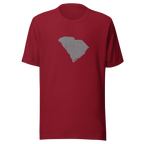 South Carolina State Distressed Design Unisex T-Shirt Bella Canvas Palmetto State Tee